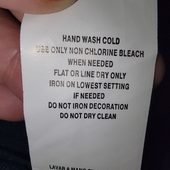 My Michelle Navy Blue Strapless beaded Embellished Gown size 16W - Picture 9 of 10